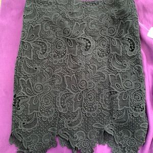 Forever 21- lace mini skirt